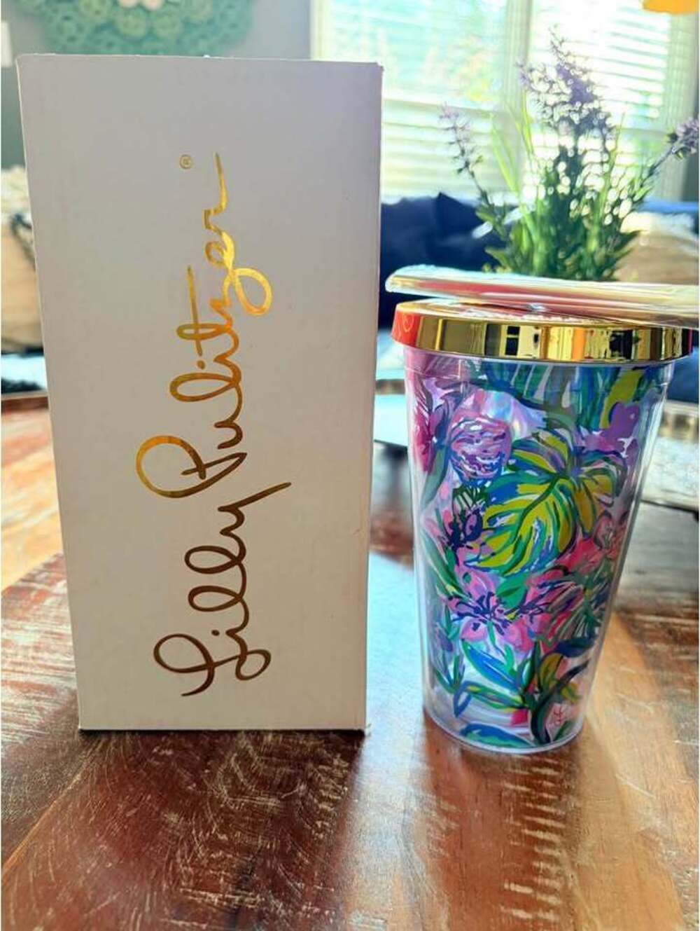 Lilly Pulitzer Mermaid in the Shade Tumbler
